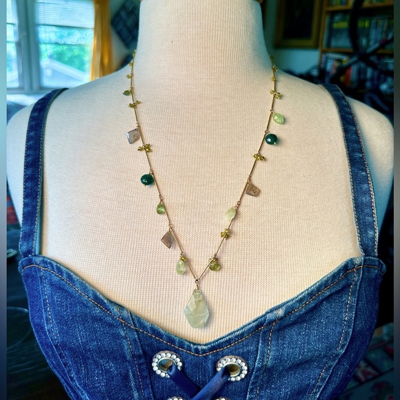 Wendy Mink chandelier necklace - Picture 1 of 10